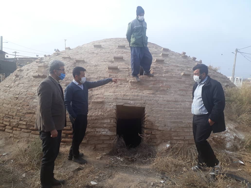 آب‌انبار تاریخی روستای سعدآباد فریمان مرمت می‌شود